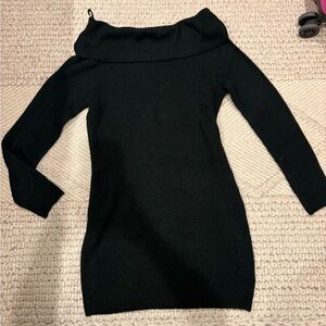 GAP off the shoulder petite sweater dress